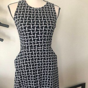 New York & Company Black & White dress